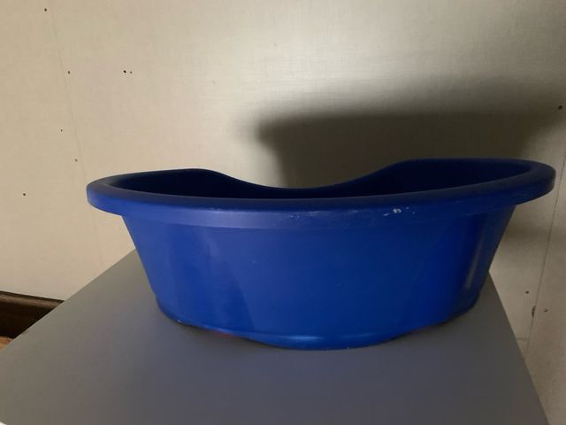 Cama perro azul - multicolor