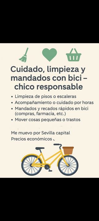 Cuidador y Compañía,limpiador  Etc.