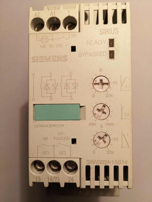 Arrancador suave Siemens