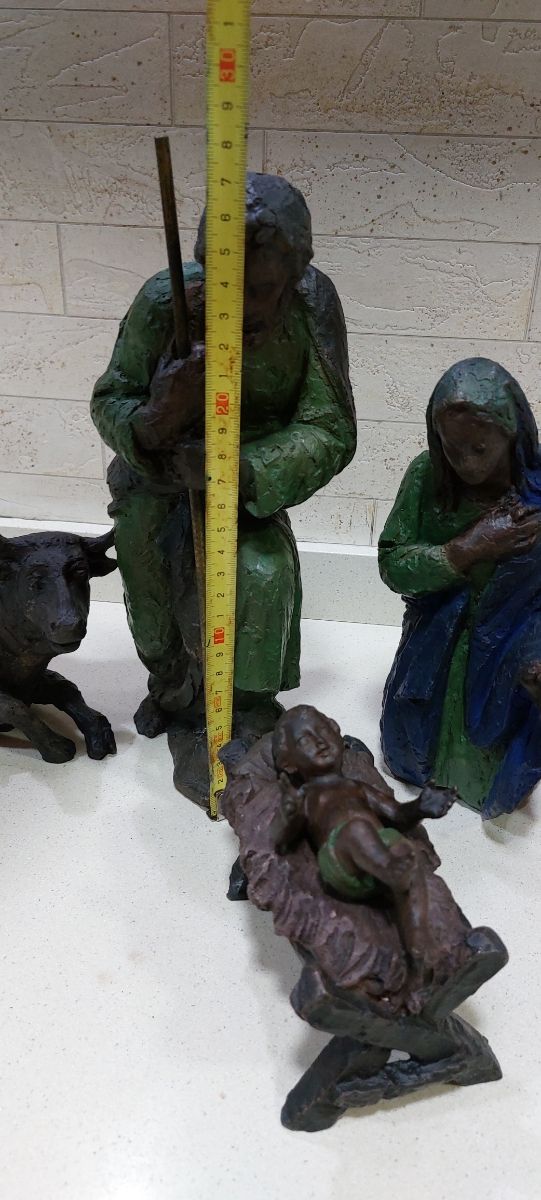 Belén bronce Octavio Vicent