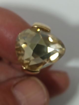 Anillo y broches dorados Swarovski lote 50 euros 