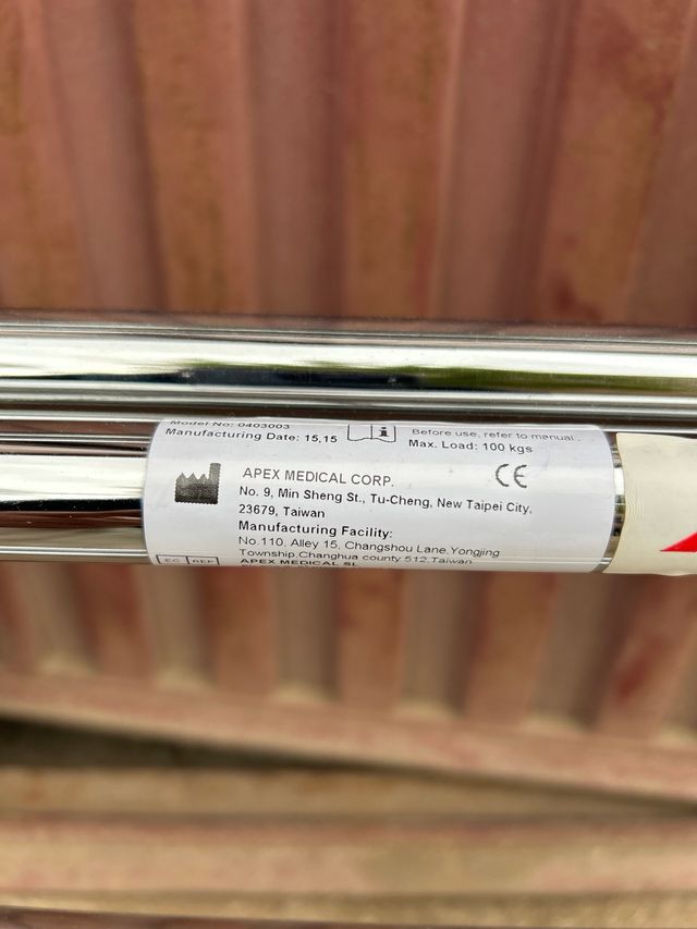 Barandillas cama personas movilidad reducida