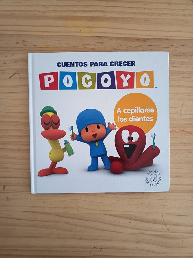 Cuento ilustrado Pocoyó: cepillar dientes