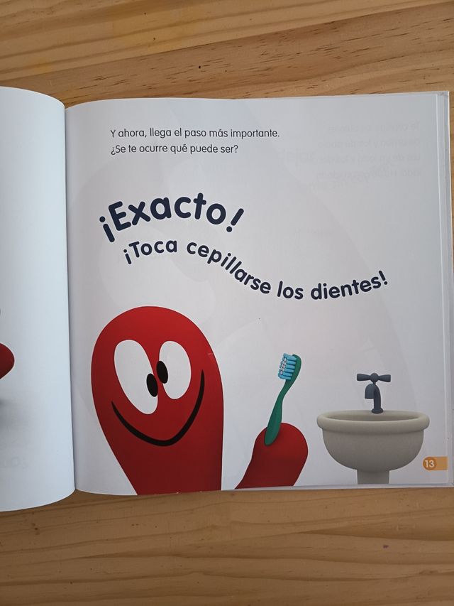 Cuento ilustrado Pocoyó: cepillar dientes