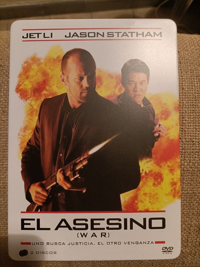 DVD L'assassino (Guerra) - Jet Li e Jason Statham