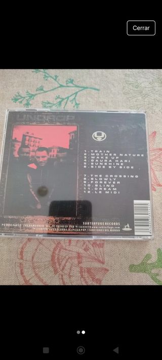 CD Undrop - The Crossing