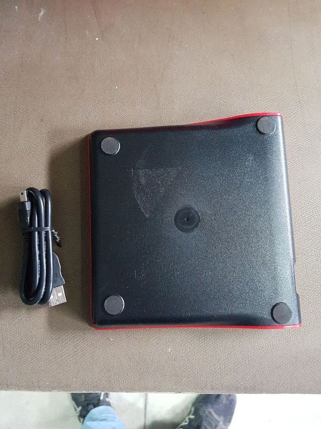 Registratore DVD esterno USB Samsung Rosso