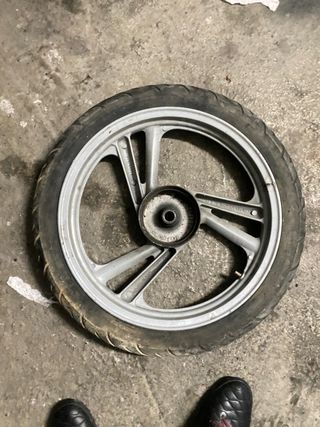 Ruda y llanta scoopy 49 100 cc