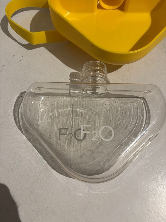 BOTTIGLIA CIOTOLA F20 14X14CM 350 ML GIALLA