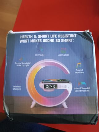 Reloj despertador + 2 Altavoces