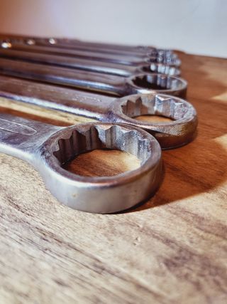 Pack 8 llaves de estrella planas