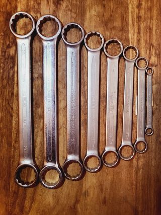 Pack 8 llaves de estrella planas