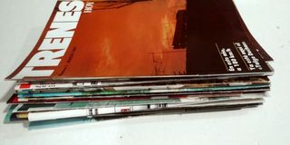 Lote 75 Revistas de Trenes