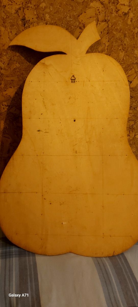 Bacheca in legno vintage per miniature