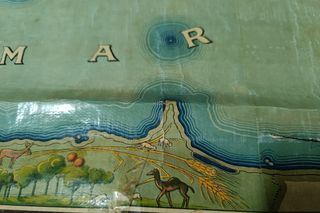 Mapa de España. Escolar. II República Española