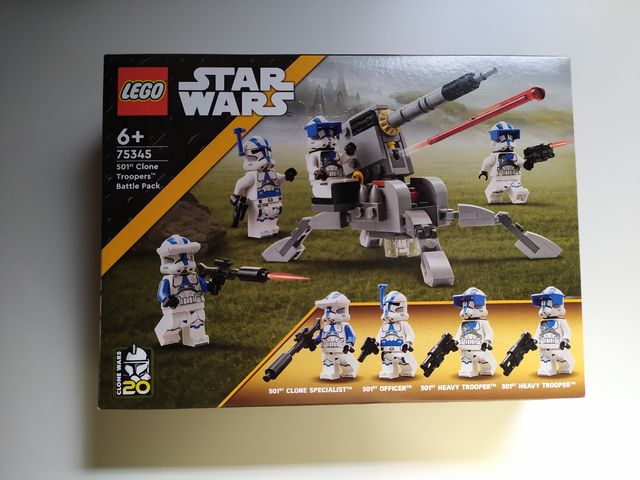 Lote Lego Star Wars 75239, 75345, 30497