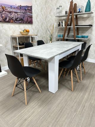 NUEVO COMEDOR EXTENSIBLE CON 6 SILLAS
