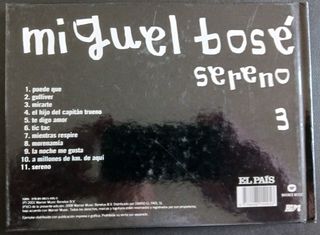 SERENO DE MIGUEL BOSE - CD