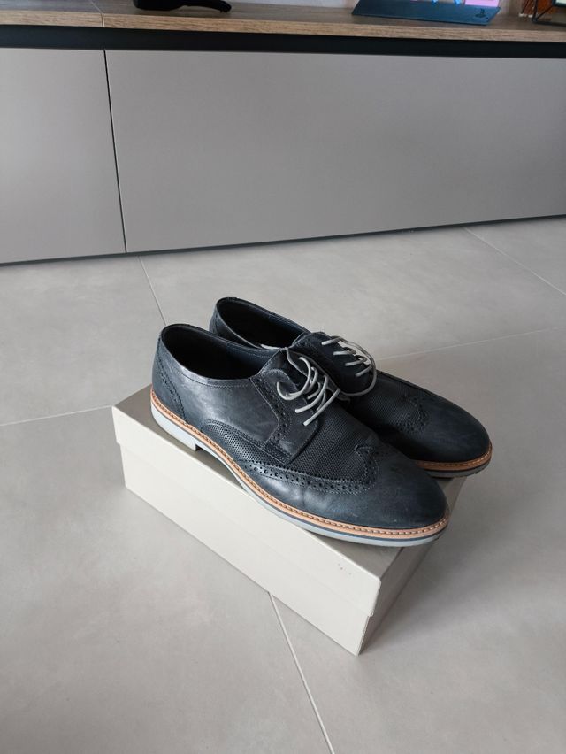 Scarpe Brogue blu