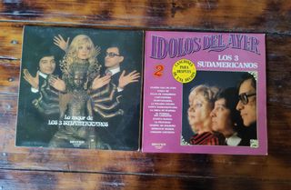 2 LP Los 3 Sudamericanos