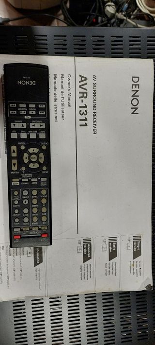 Denon AVR-1311: Receptor AV Home Cinema