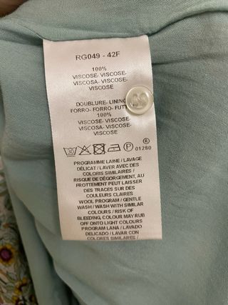 Vestido florecitas de Caroll