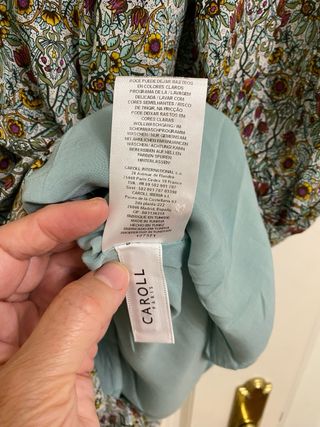 Vestido florecitas de Caroll