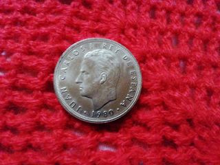 Moneda de 5 pesetas del año 1980