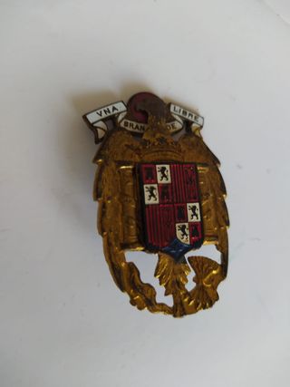 Distintivo Águila esmaltada años 40 águila San Jua