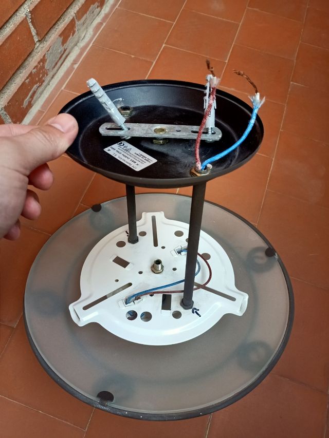 Lámpara techo vintage