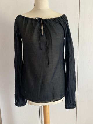 Blusa nera donna tg M Miss Sixty Vintage