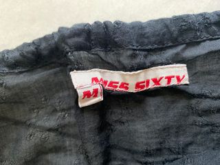 Blusa nera donna tg M Miss Sixty Vintage