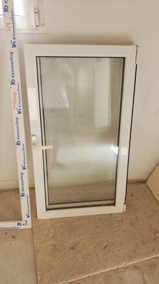 Ventana Climalit PVC blanca - perfecto estado