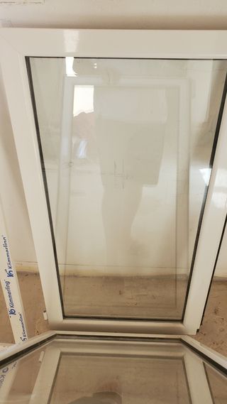 Ventana Climalit PVC blanca - perfecto estado