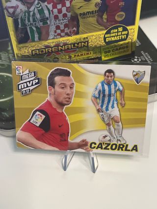 Carta Panini Cazorla Mega MVP