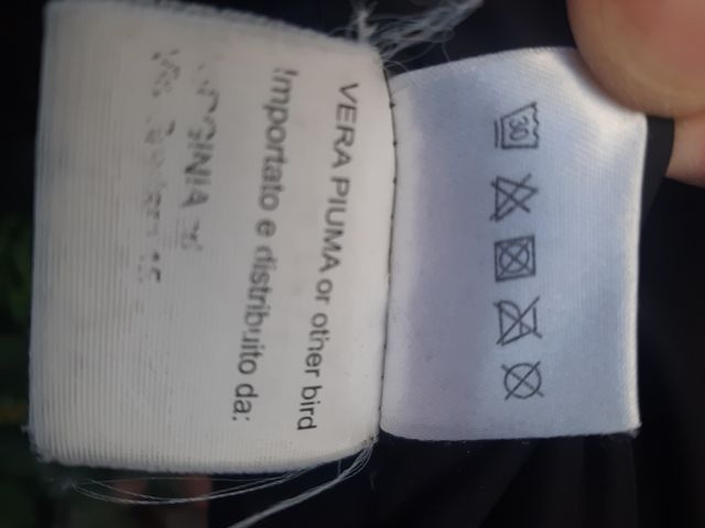 Parka piumino con cappuccio