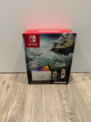 Nintendo Switch Oled Zelda Tears of The Kingdom