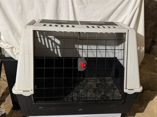 Transportín perros - blanco y negro