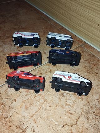 6 Vehículos Emergencia Guisval 1:64