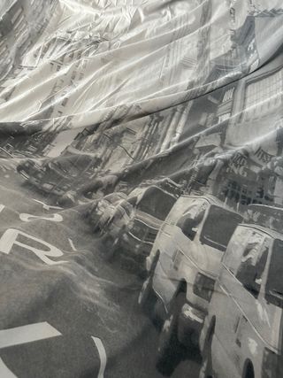 Sabana edredon NYC taxi