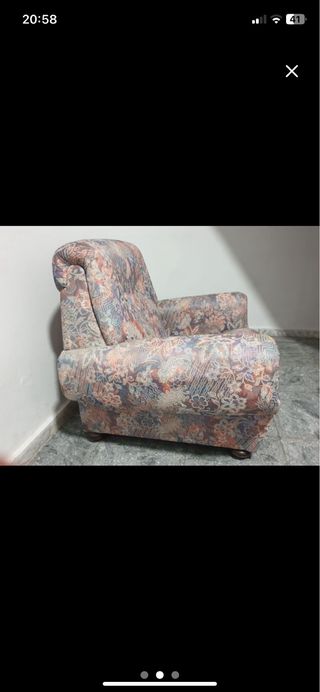 Sillón Provenzal multicolor