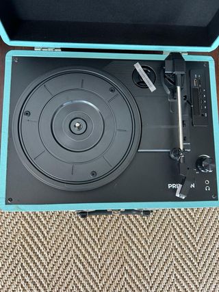 Tocadiscos Prixton - Maletín Azul
