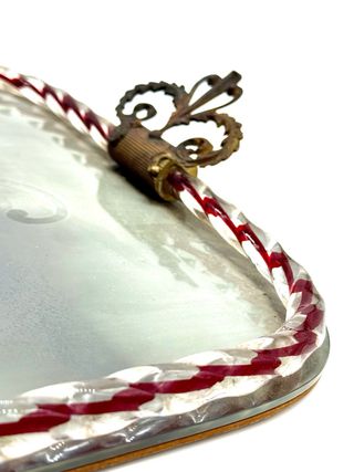 Vassoio Barovier Vetro Di Murano Anni 40  50