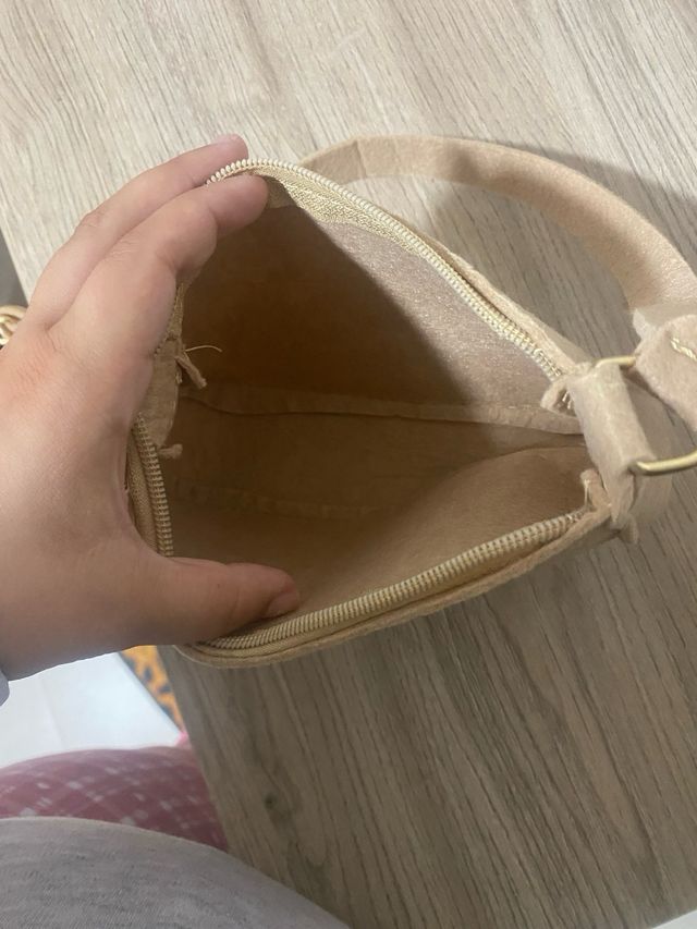 Bolso beige