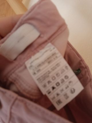 Pantaloni bimba rosa chiaro, elasticizzati