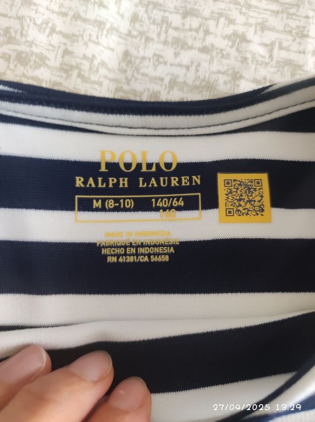 Vestido niña Ralph Lauren