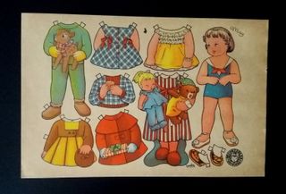 Lámina MUÑECA RECORTABLE