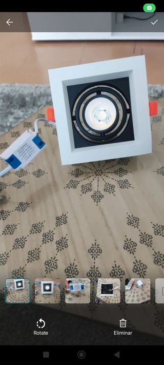 Painel Luz Led Quadrado 7-12W