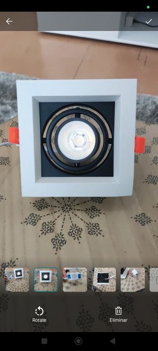 Painel Luz Led Quadrado 7-12W