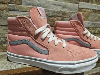 Vans Sk8-Hi -  Rosa y Gris
